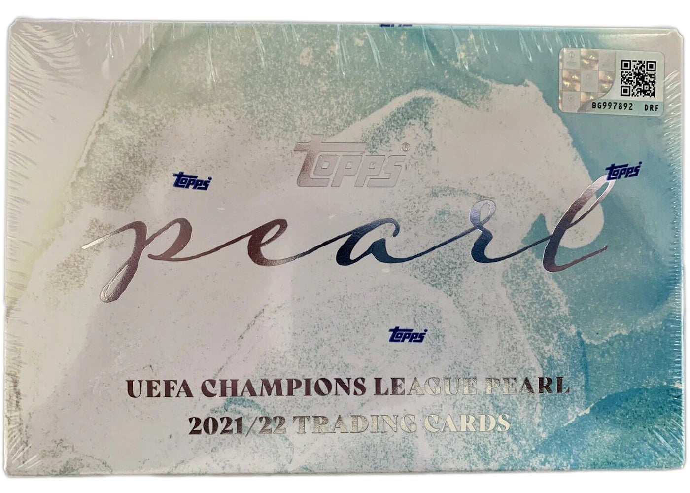 2021-22 Topps Pearl UEFA Champions League Soccer Hobby Box