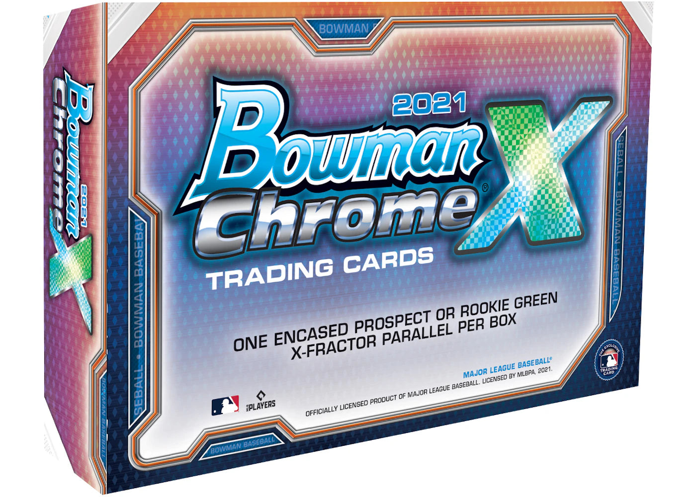 2021 Bowman Chrome X Baseball Box