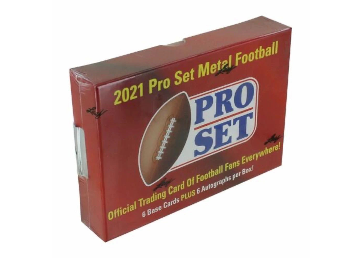 2021 Leaf Pro Set Metal Football Hobby Box