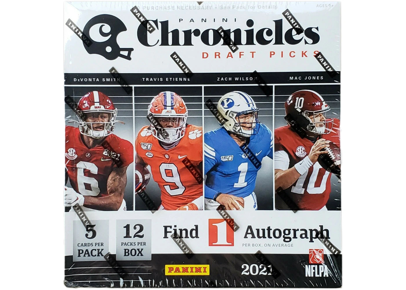 2021 Panini Chronicles Draft Picks College Football Mega Box (Green Parallels)