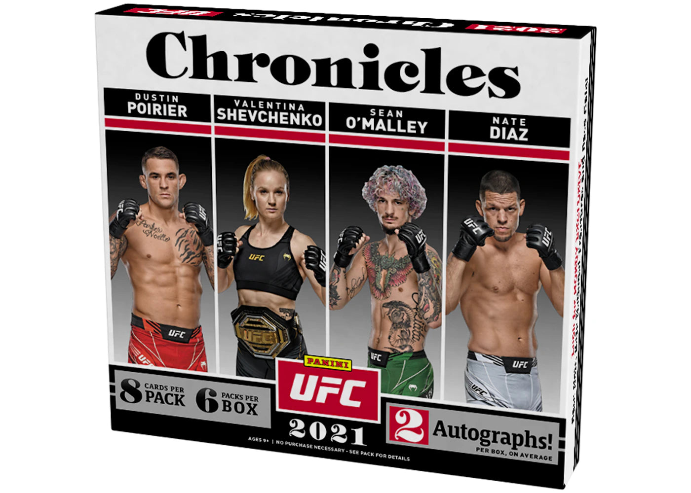 2021 Panini Chronicles UFC Hobby Box
