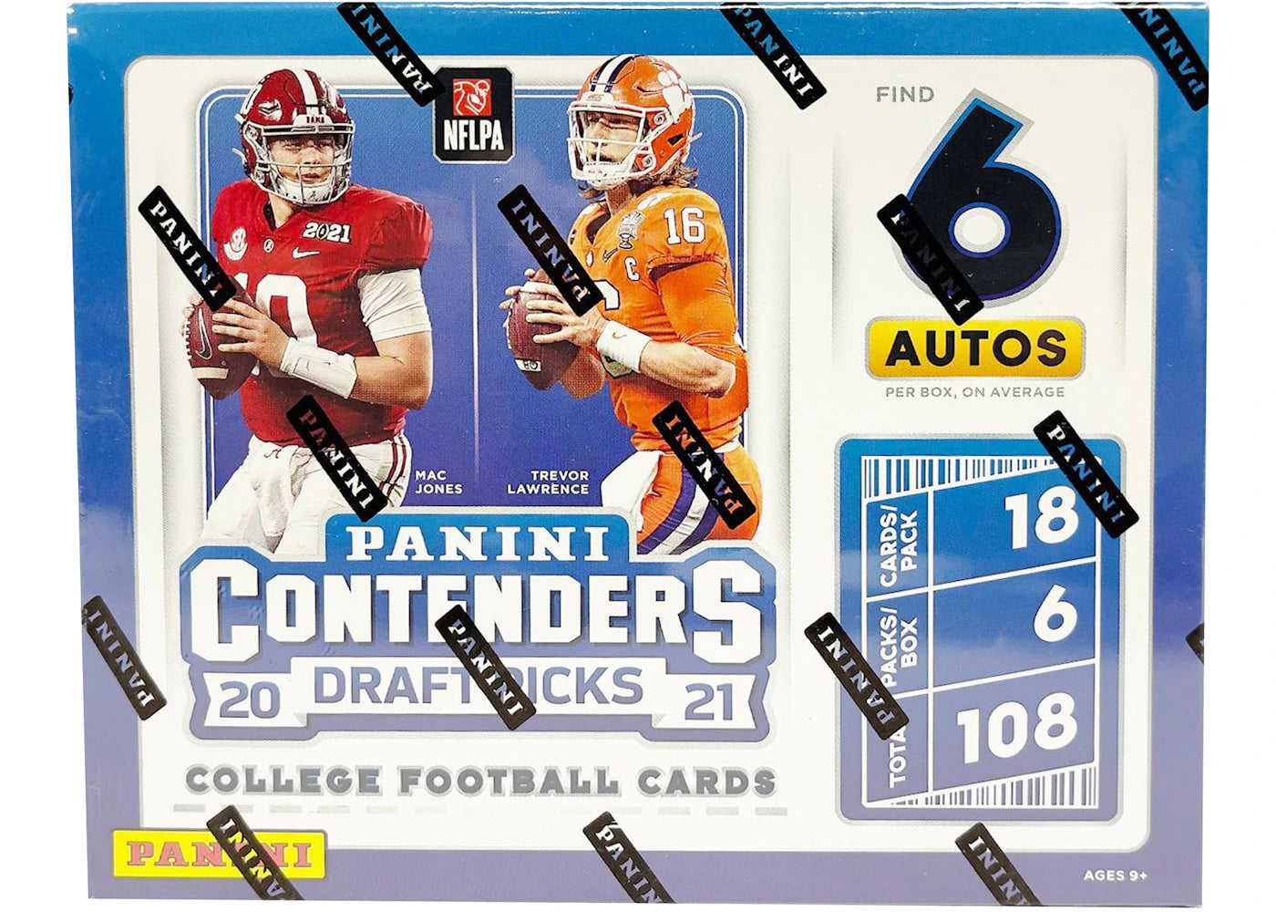 2021 Panini Contenders Draft Picks College Football 1st Off The Line Hobby Box