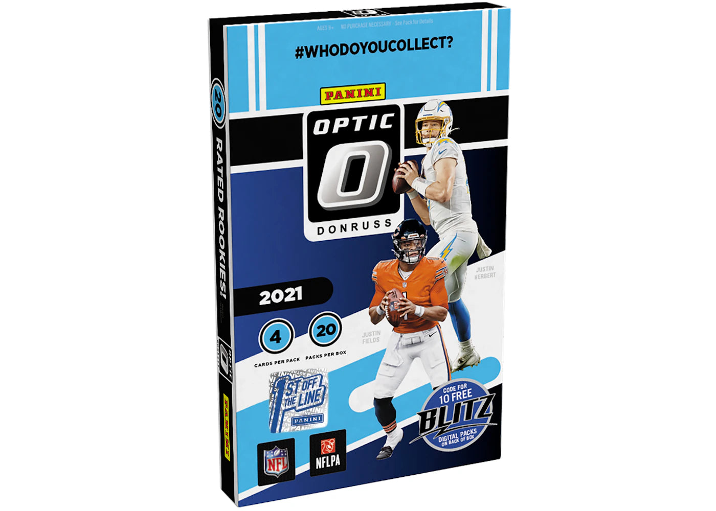 2021 Panini Donruss Optic Football 1st Off The Line Hobby Box