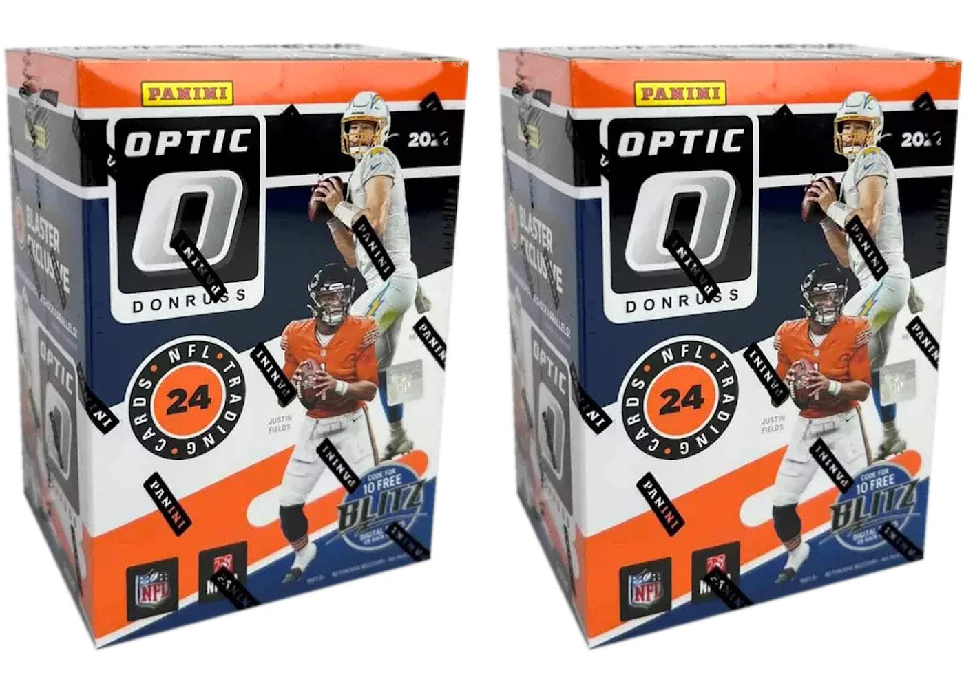 2021 Panini Donruss Optic Football Blaster Box (Purple Shock Parallels) 2x Lot