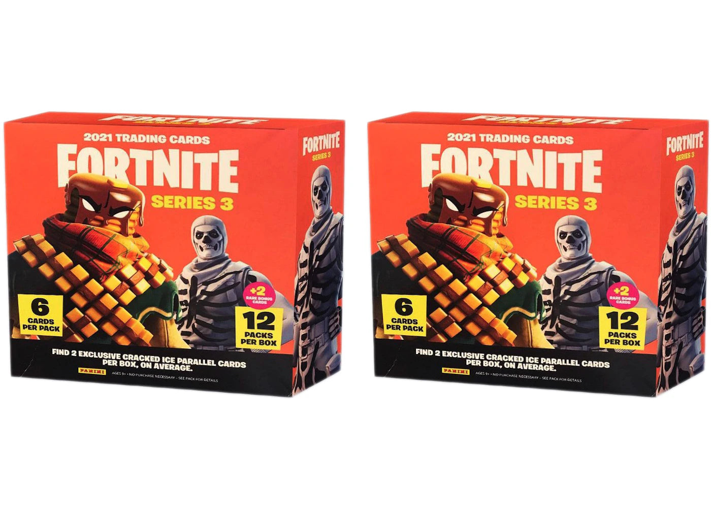 2021 Panini Fortnite Series 3 Mega Box 2x Lot