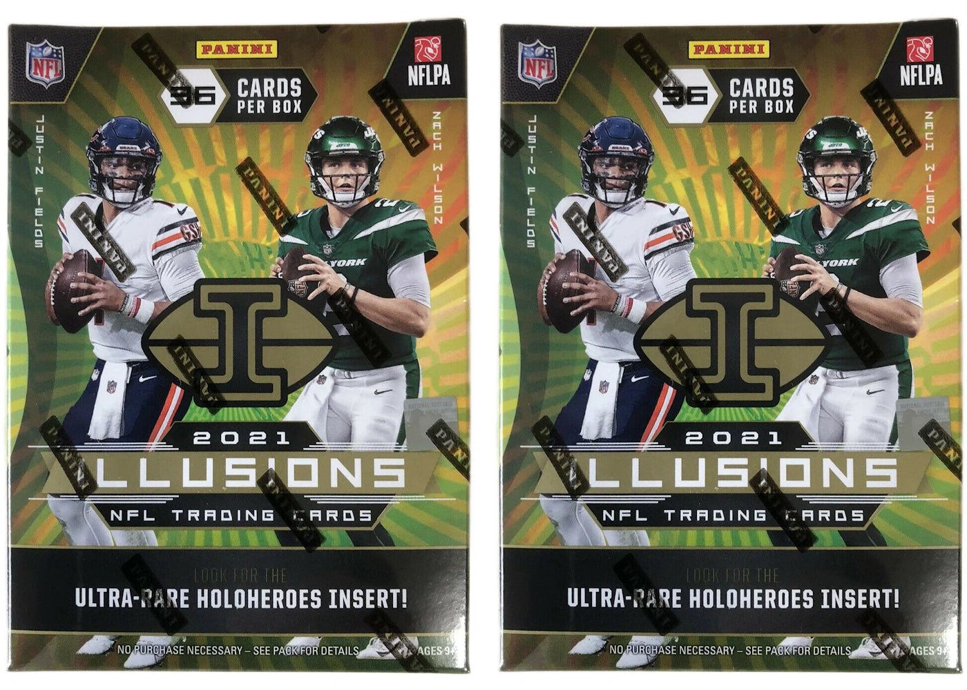 2021 Panini Illusions Football Blaster Box 2x Lot