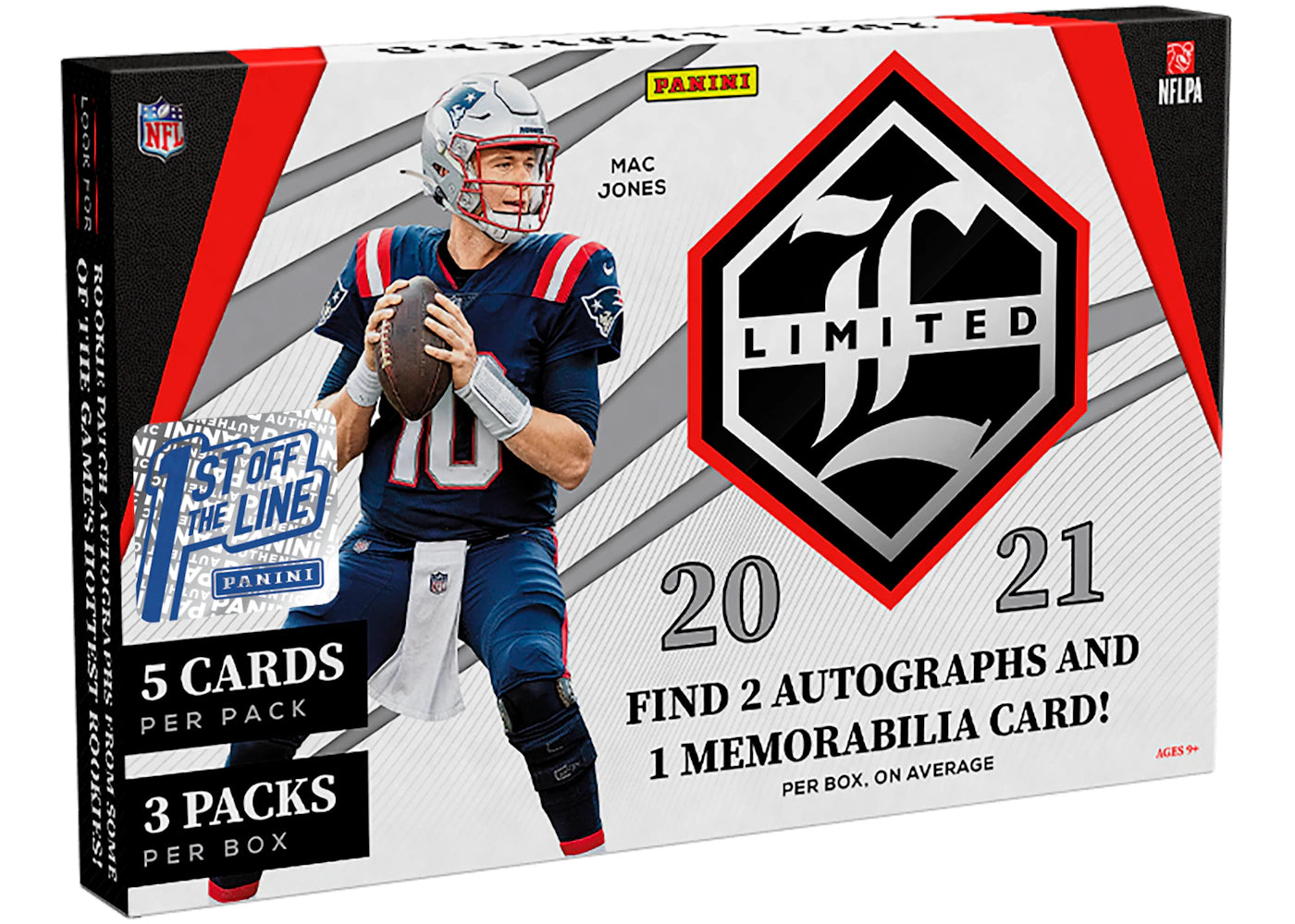 2021 Panini Limited Football 1st Off The Line Box