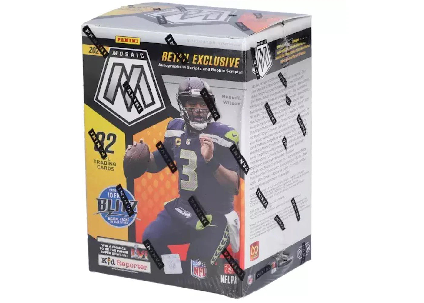 2021 Panini Mosaic Football Fanatics Exclusive Blaster Box