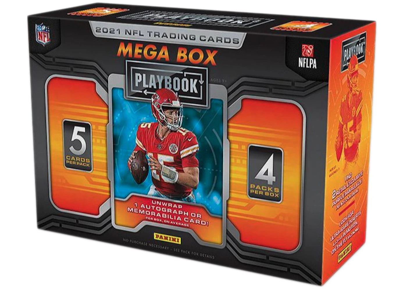 2021 Panini Playbook Football Mega Box (Purple Parallels)