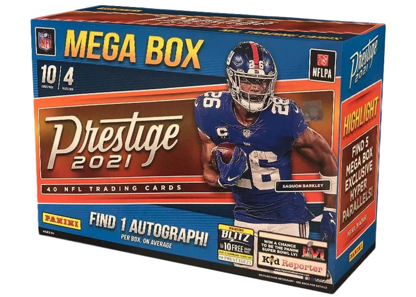 2021 Panini Prestige Football Mega Box