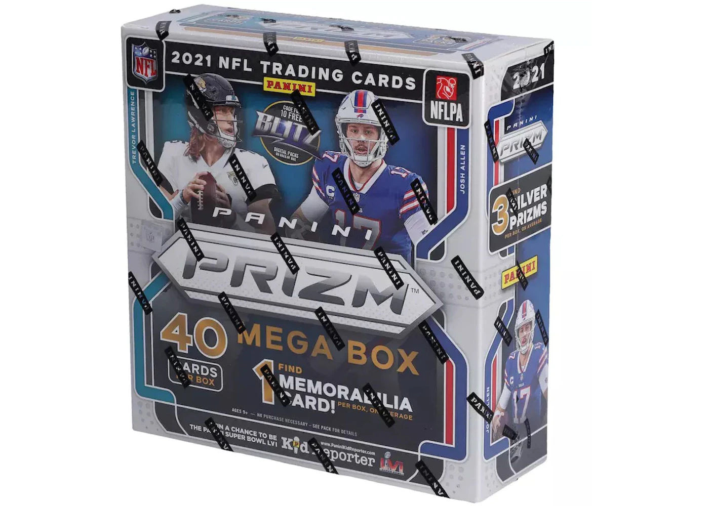 2021 Panini Prizm Football Mega Box (Green Pulsars)