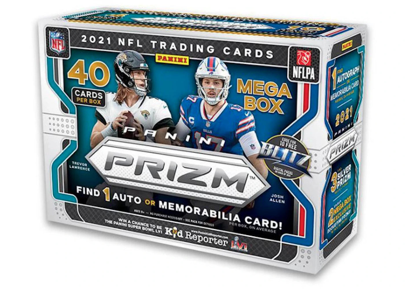 2021 Panini Prizm Football Mega Box (Pink Prizms)