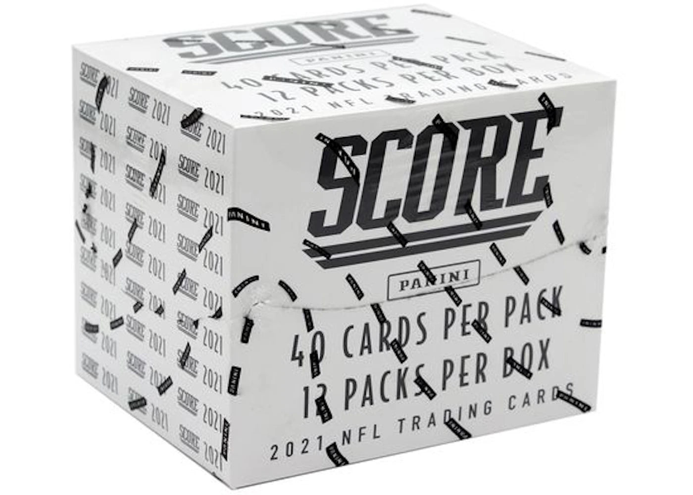 2021 Panini Score Football Factory Sealed Multi-Pack Fat Pack Box