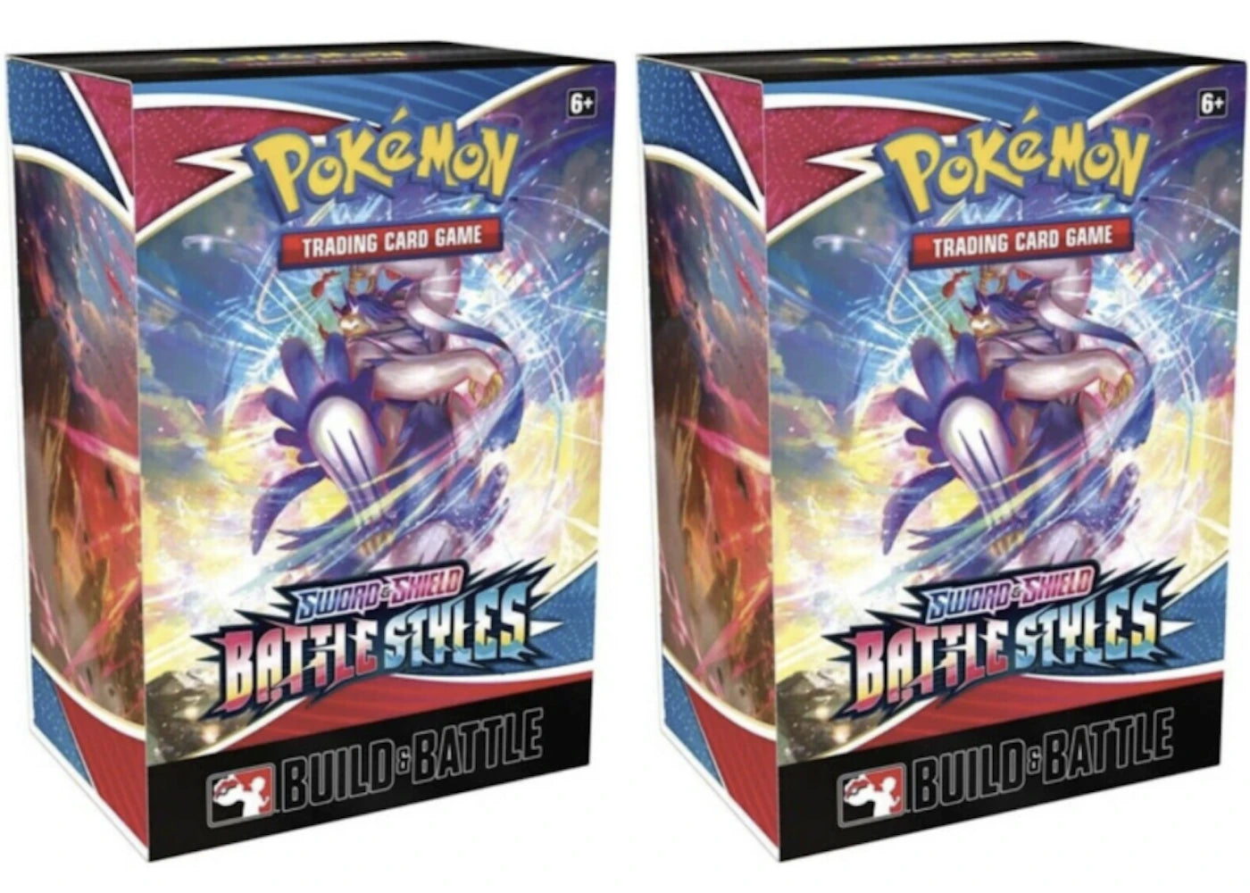Pokémon TCG Sword & Shield Battle Styles Build & Battle Box 2x Lot