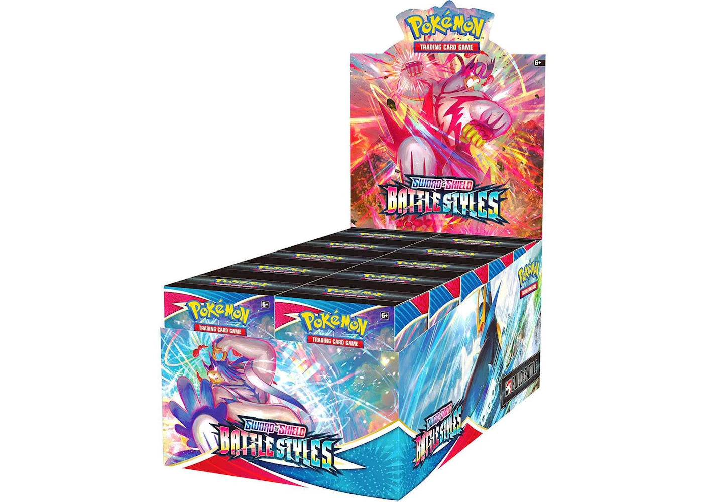 Pokémon TCG Sword & Shield Battle Styles Build & Battle Box Sealed 10 Box Case