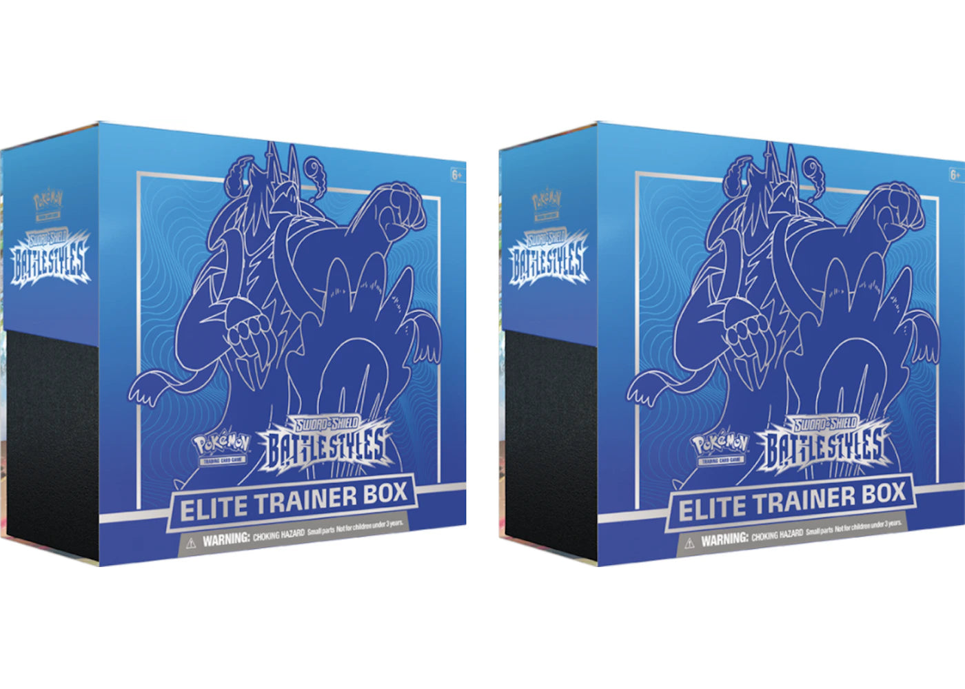 Pokémon TCG Sword & Shield Battle Styles Elite Trainer Box Rapid Strike 2x Lot