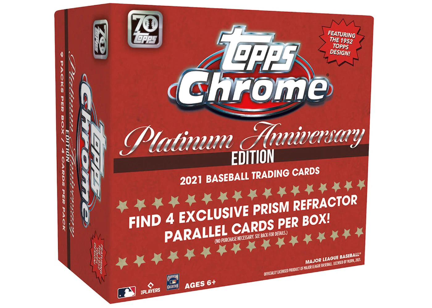 2021 Topps Chrome Platinum Anniversary Baseball Mega Box