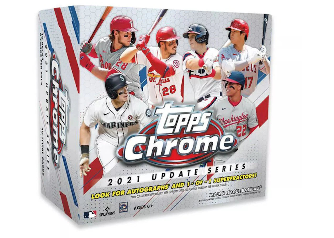 2021 Topps Chrome Update Baseball Mega Box