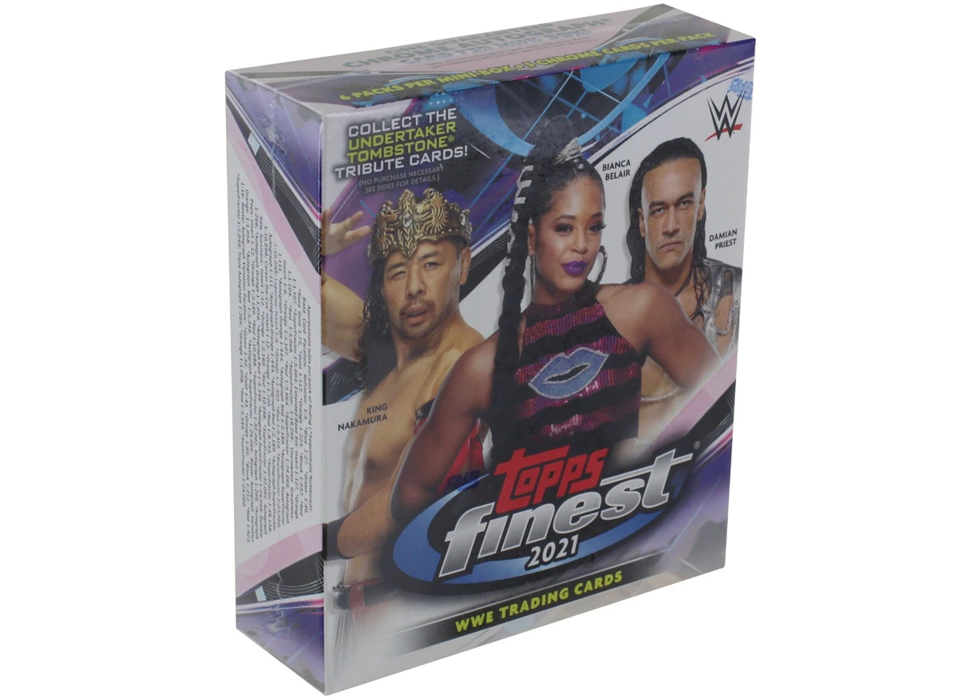 2021 Topps Finest WWE Mini Box