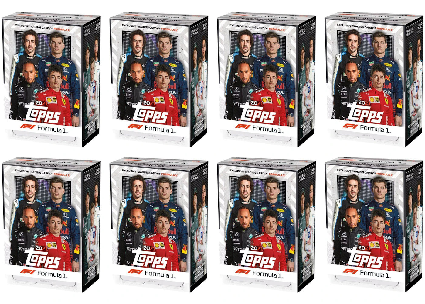 2021 Topps Formula 1 Racing Blaster Box 8x Lot