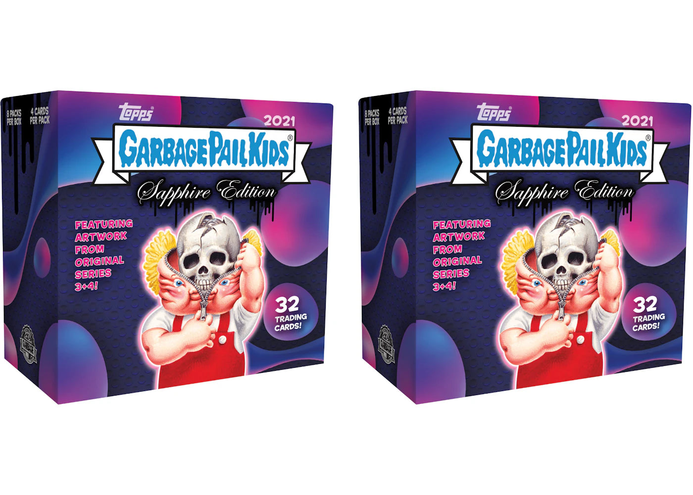 2021 Topps Garbage Pail Kids Sapphire Edition Box 2x Lot