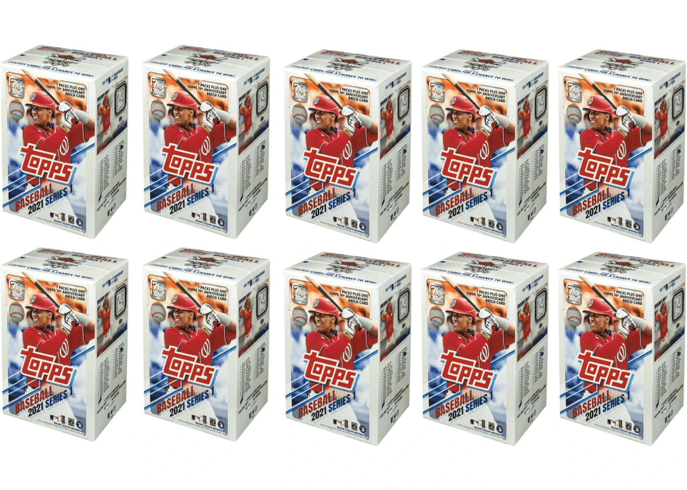 2021 Topps Series 1 Baseball Blaster Box 10x Lot