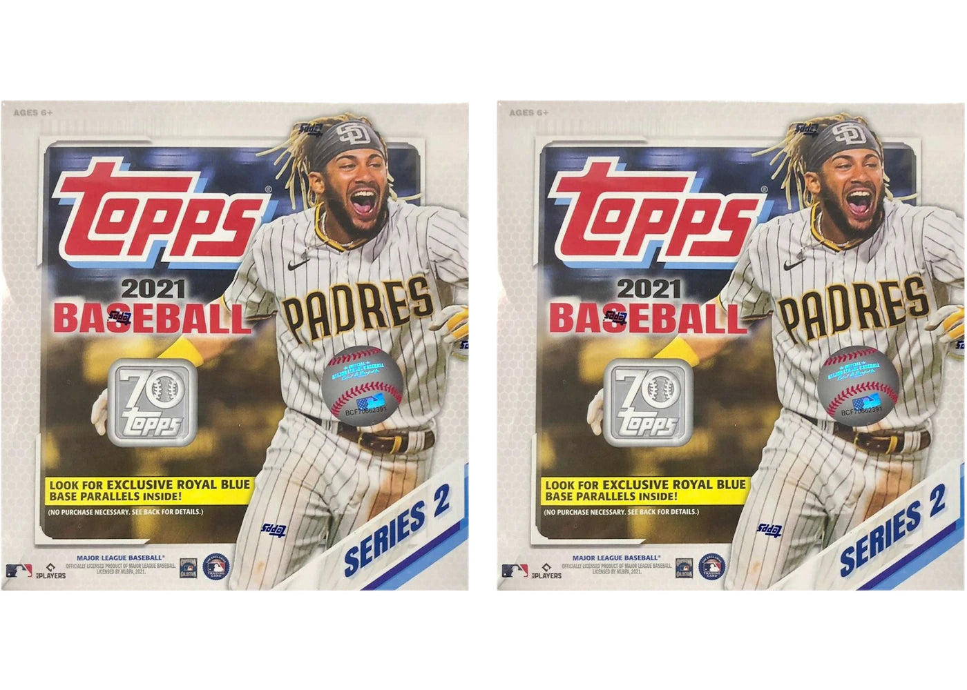2021 Topps Series 2 Baseball Mega Box 2x Lot