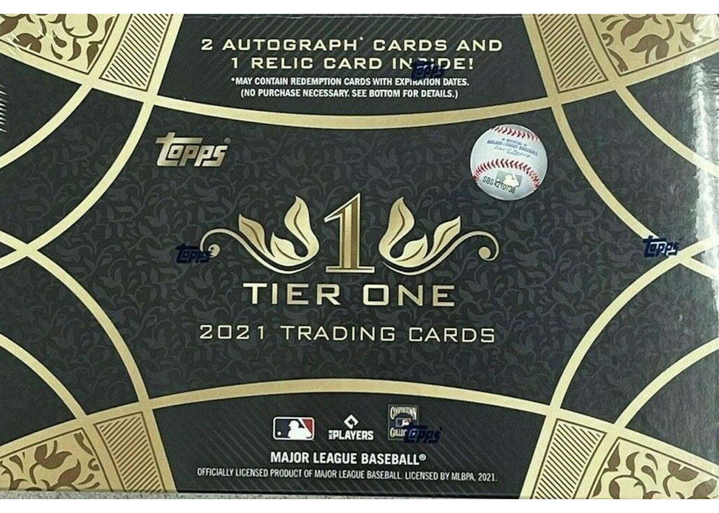 2021 Topps Tier One Baseball Hobby Box