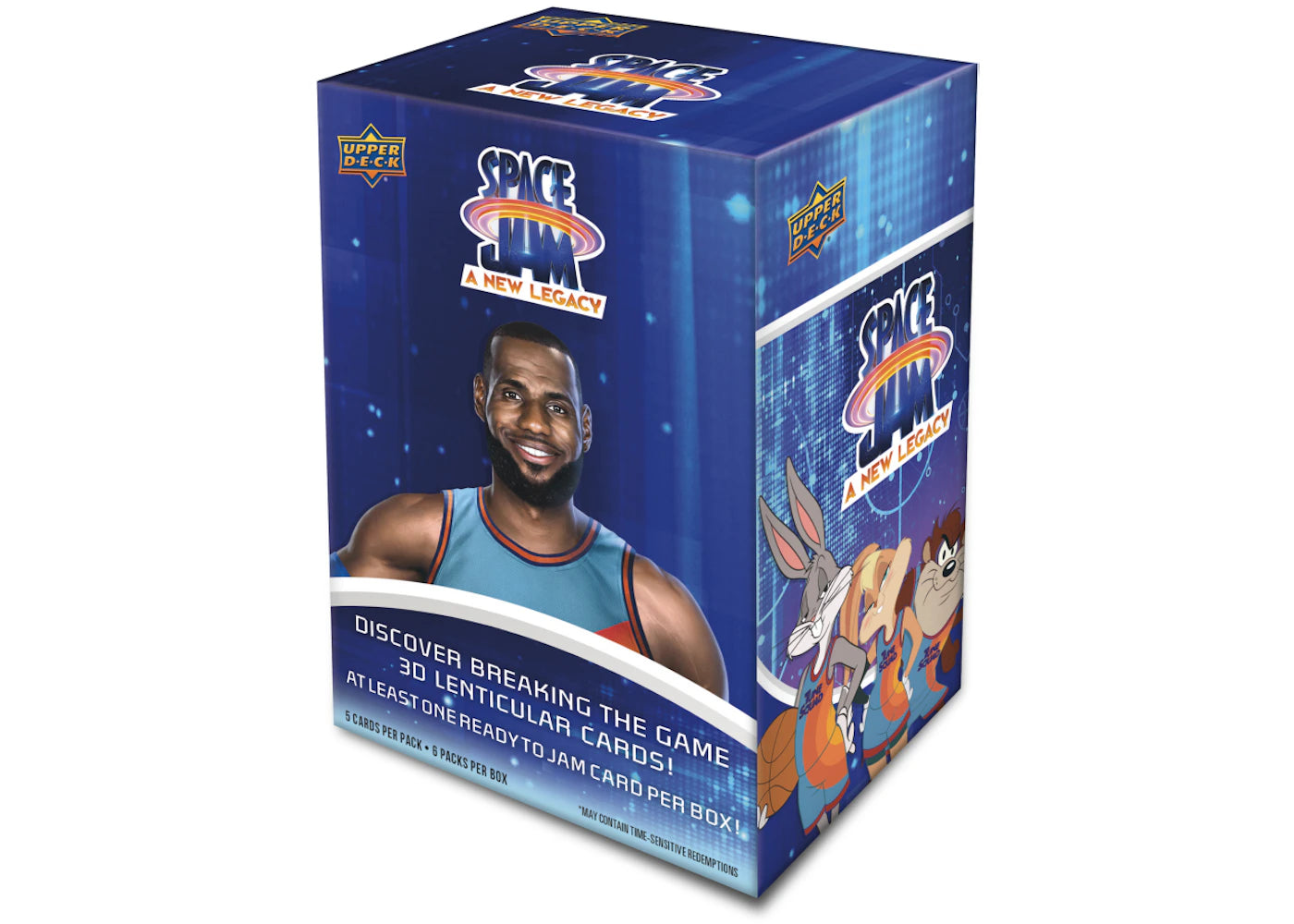 2021 Upper Deck Space Jam 2: A New Legacy Basketball Blaster Box