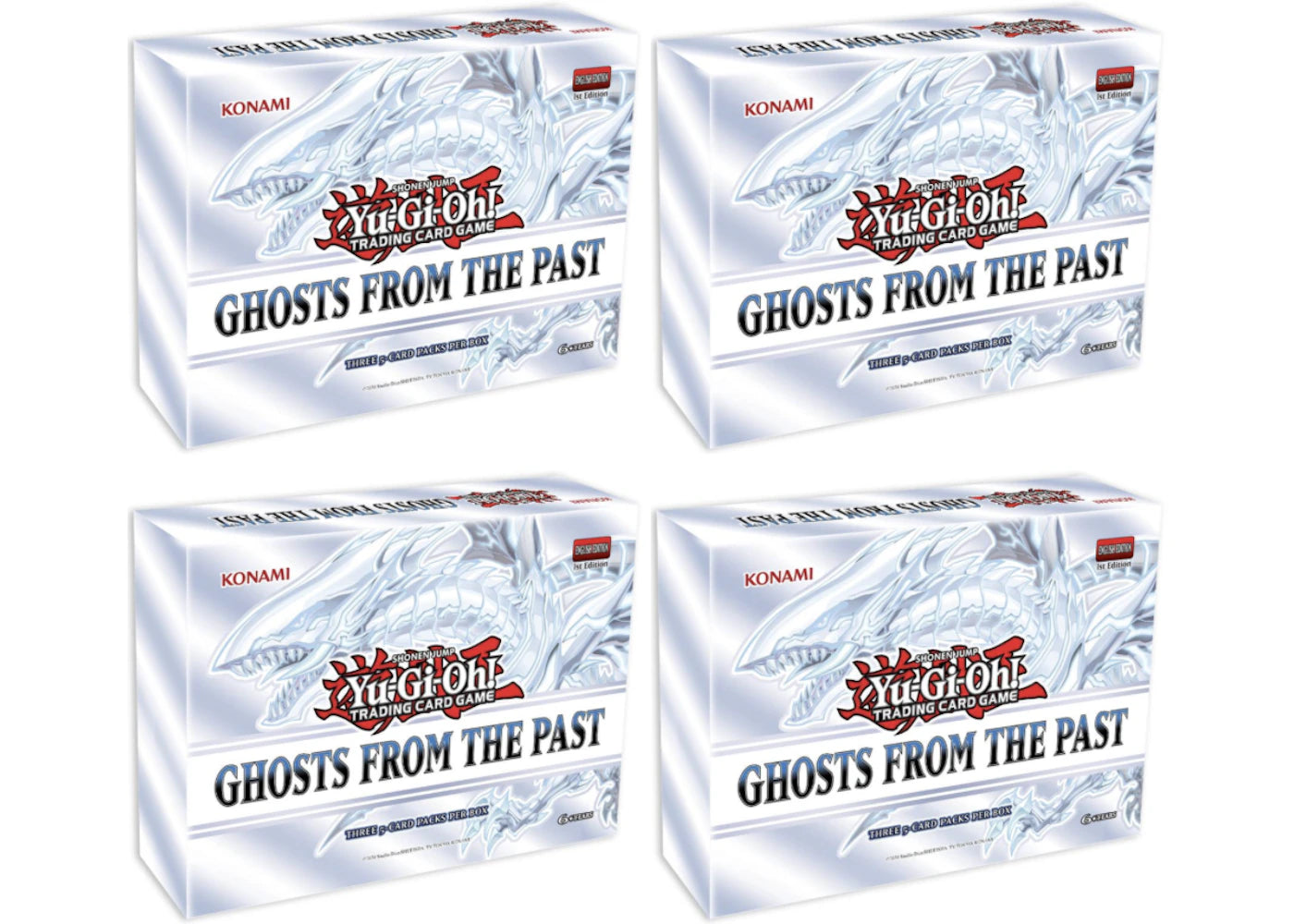 Yu-Gi-Oh! TCG Ghosts From the Past Collector’s Set 4x Lot