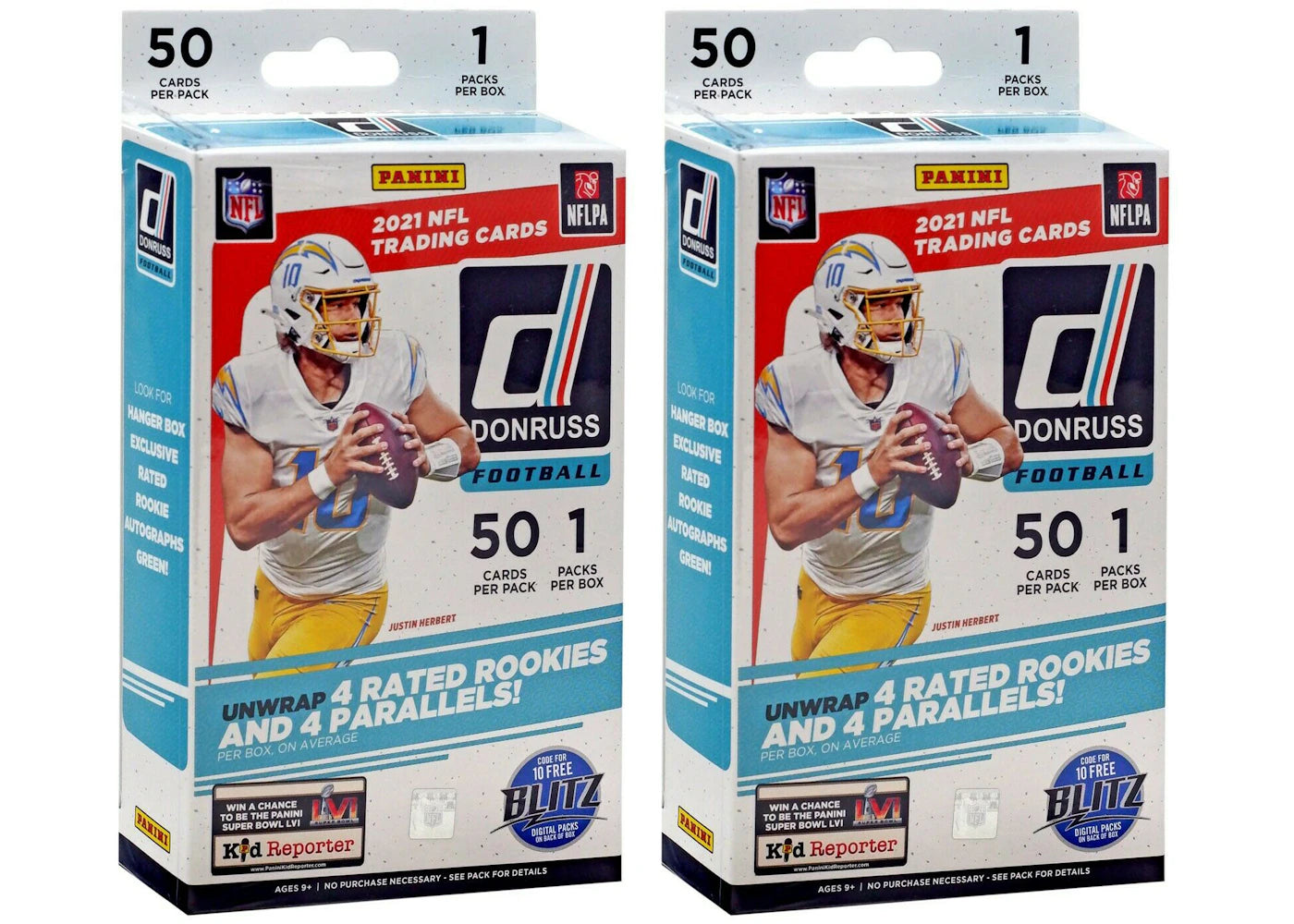 2021 Panini Donruss Football Hanger Box 2x Lot