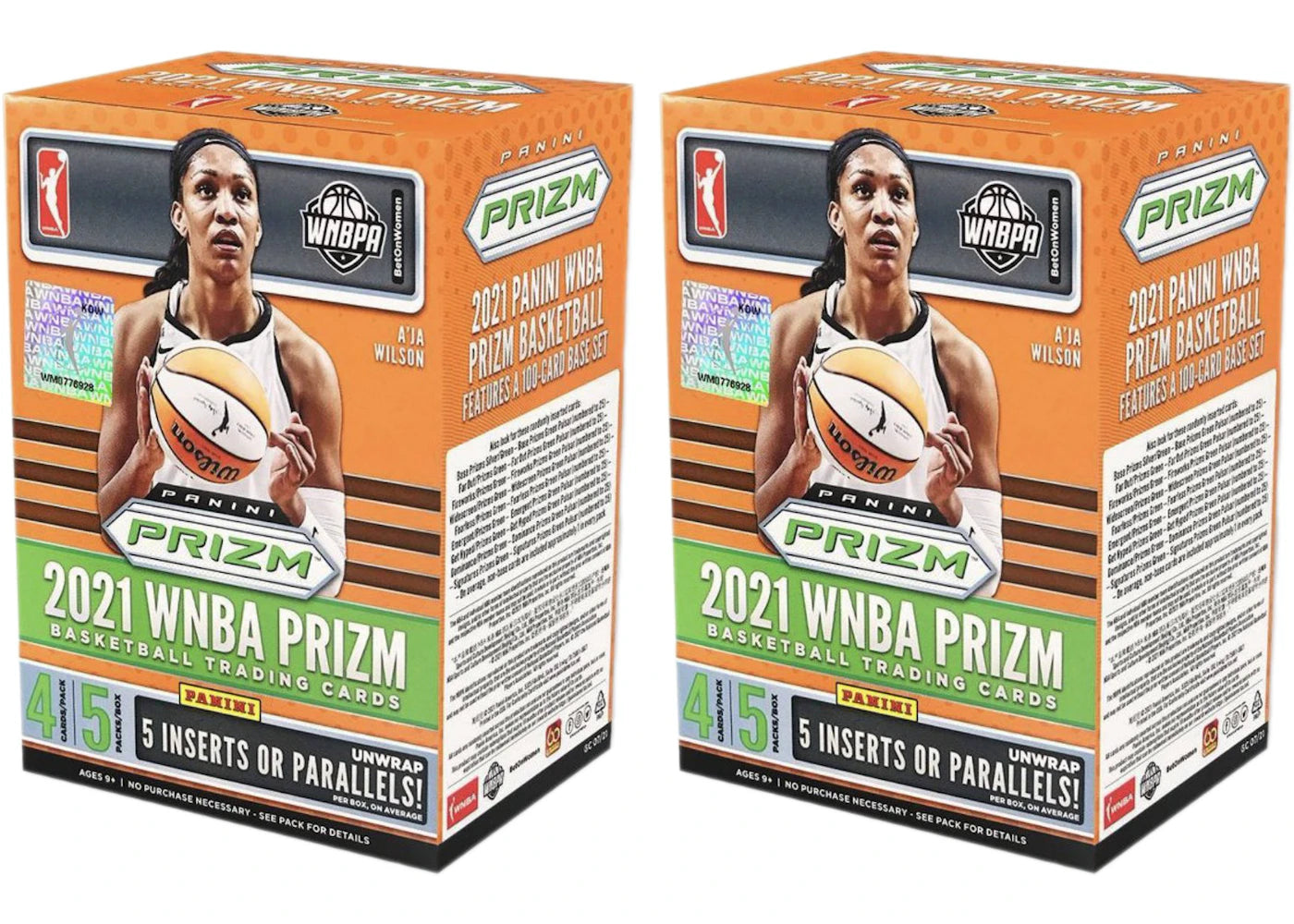 2021 Panini Prizm WNBA Basketball Blaster Box 2x Lot