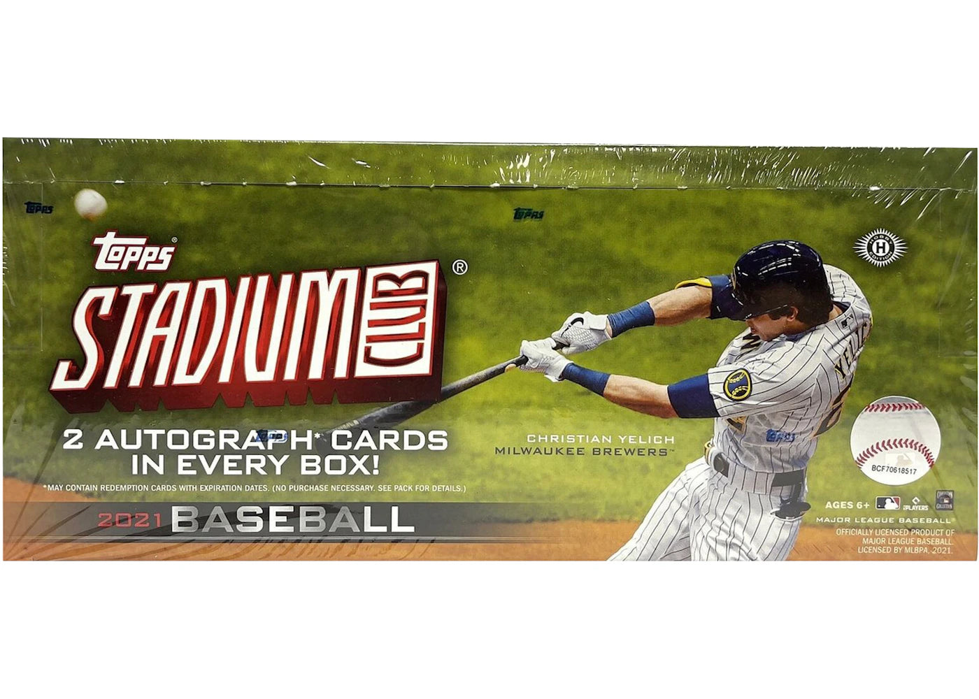 2021 Topps Stadium Club Baseball Hobby Box