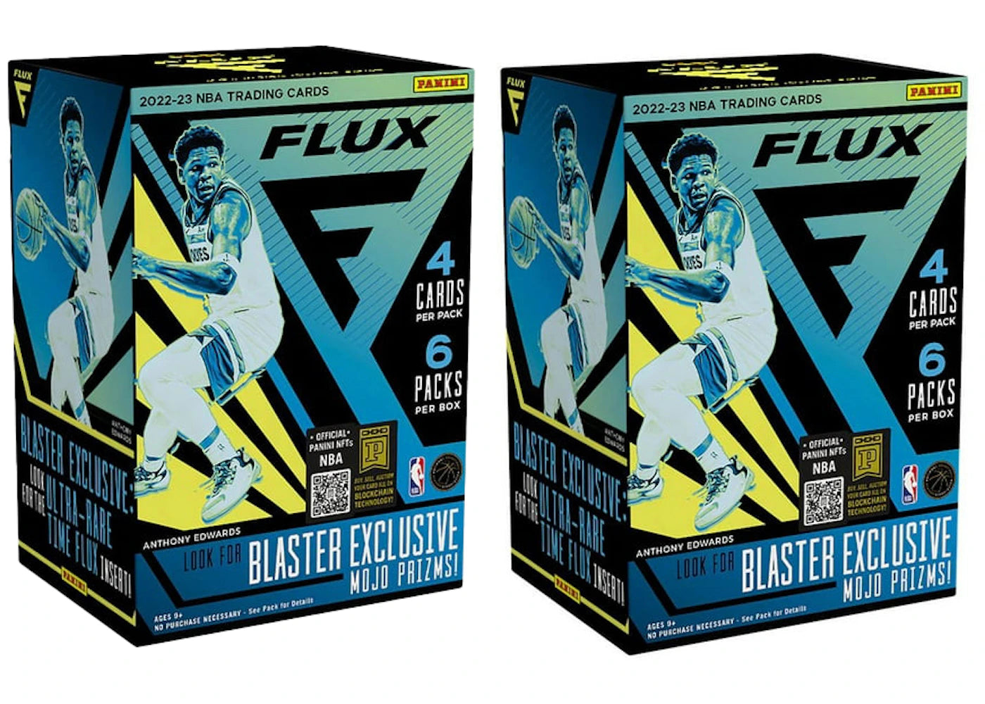 2022-2023 Panini Flux Basketball Blaster 2x Lot