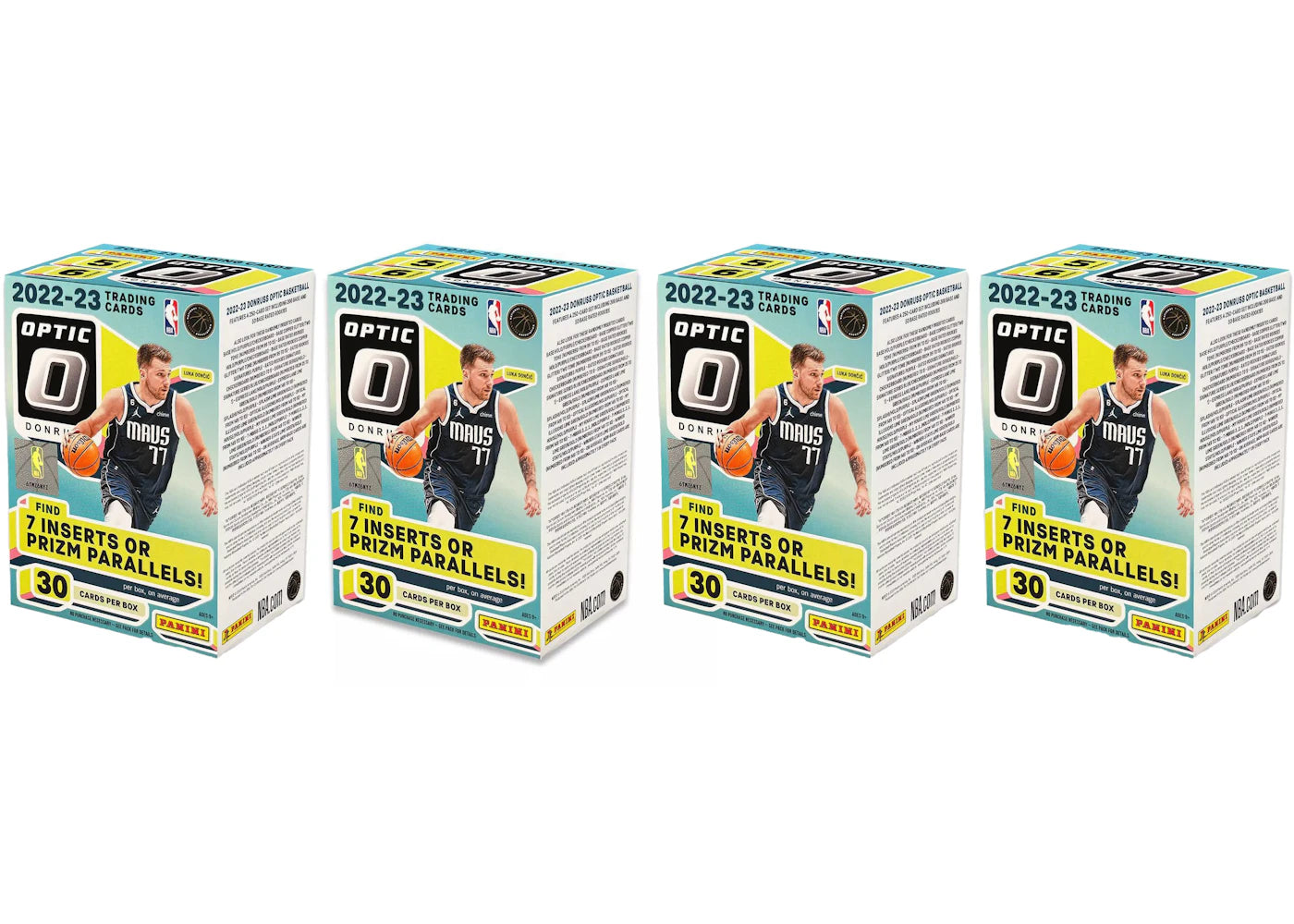 2022-23 Panini Donruss Optic Basketball Blaster Box 4x Lot