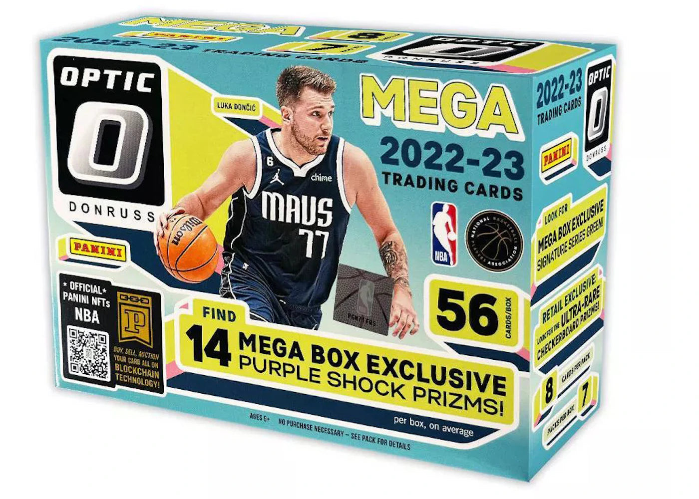 2022-23 Panini Donruss Optic Basketball Mega Box (Purple Shock Prizms)