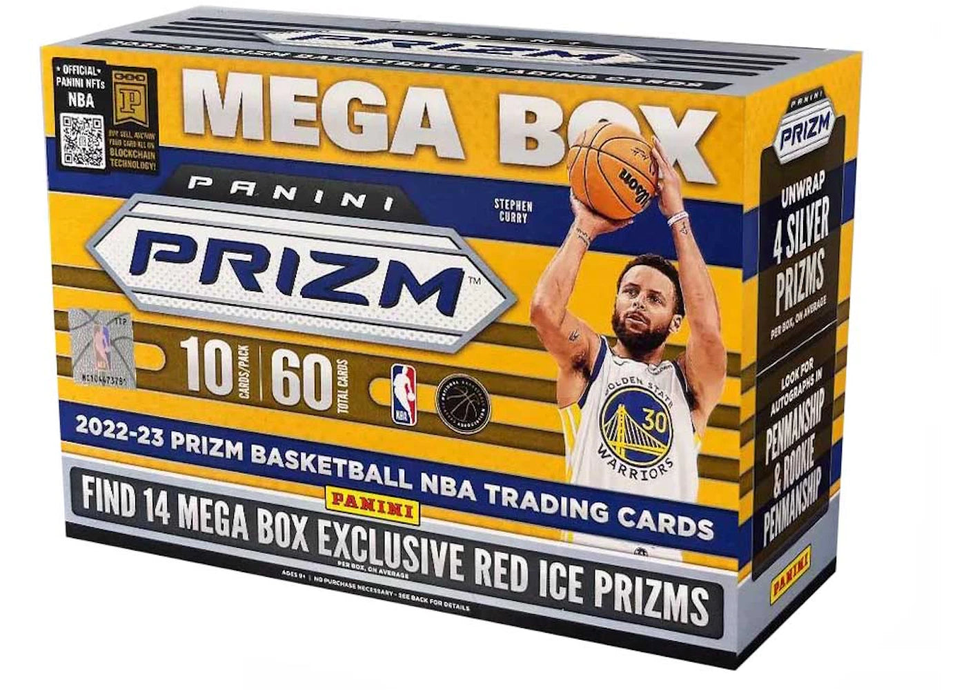 2022-23 Panini Prizm Basketball Mega Box (Red Ice Prizms)