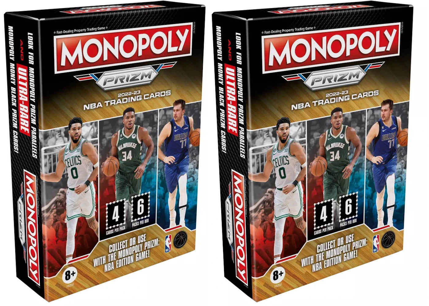 2022-23 Panini Prizm Monopoly Basketball Blaster Booster Box 2x Lot