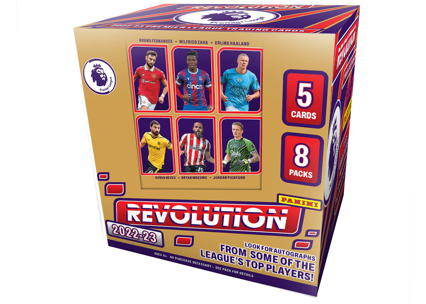 2022-23 Panini Revolution Premier League Soccer Hobby Box