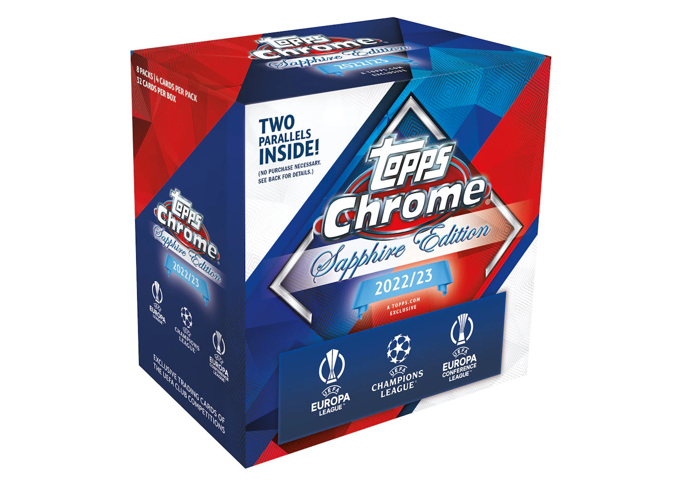 2022-23 Topps UEFA Champions League Chrome Sapphire Edition Soccer Box