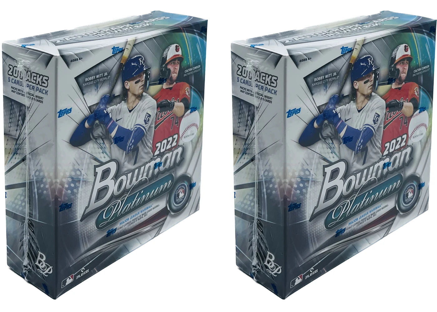 2022 Bowman Platinum Baseball Monster Box 2x Lot