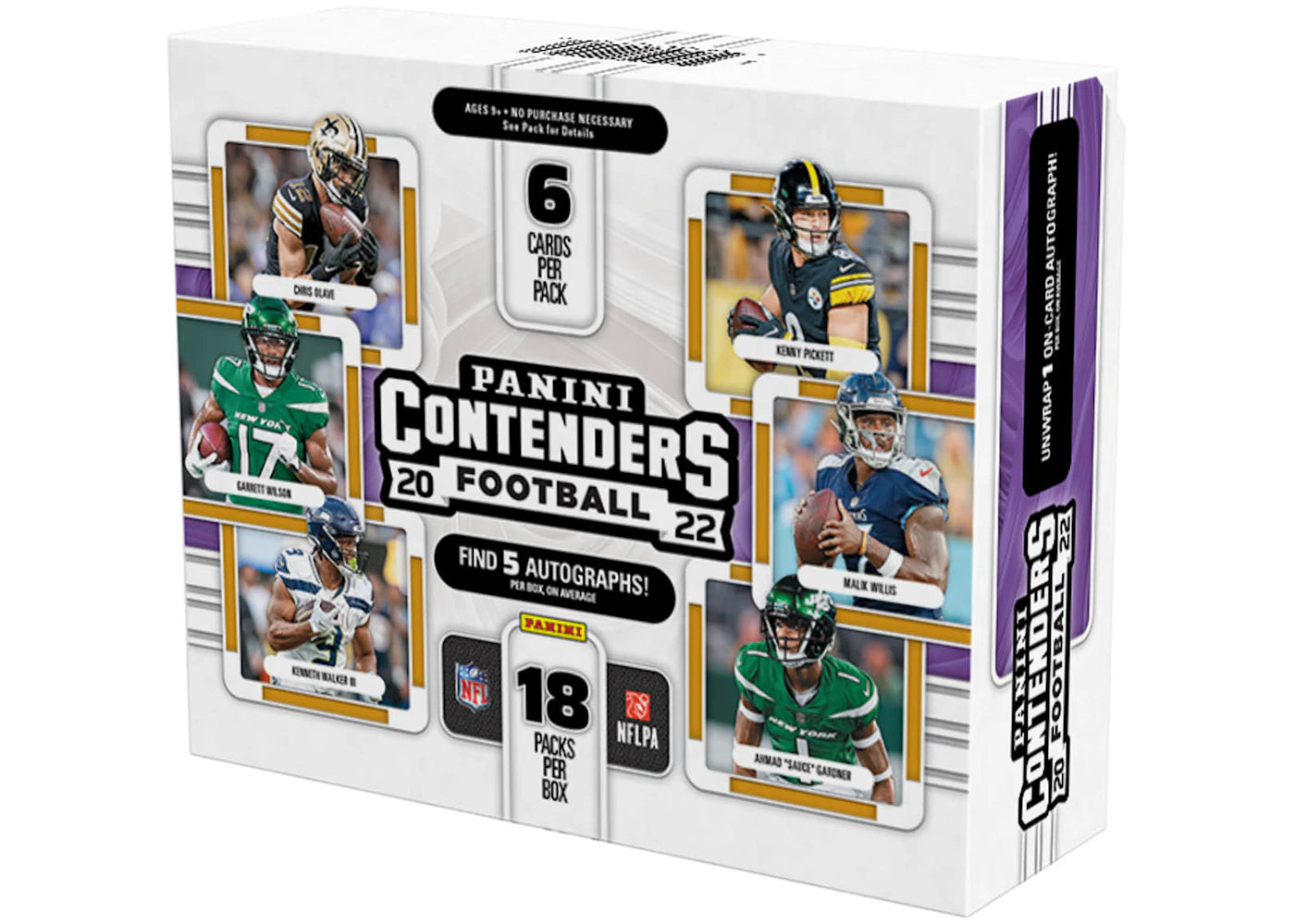 2022 Panini Contenders Football Hobby Box