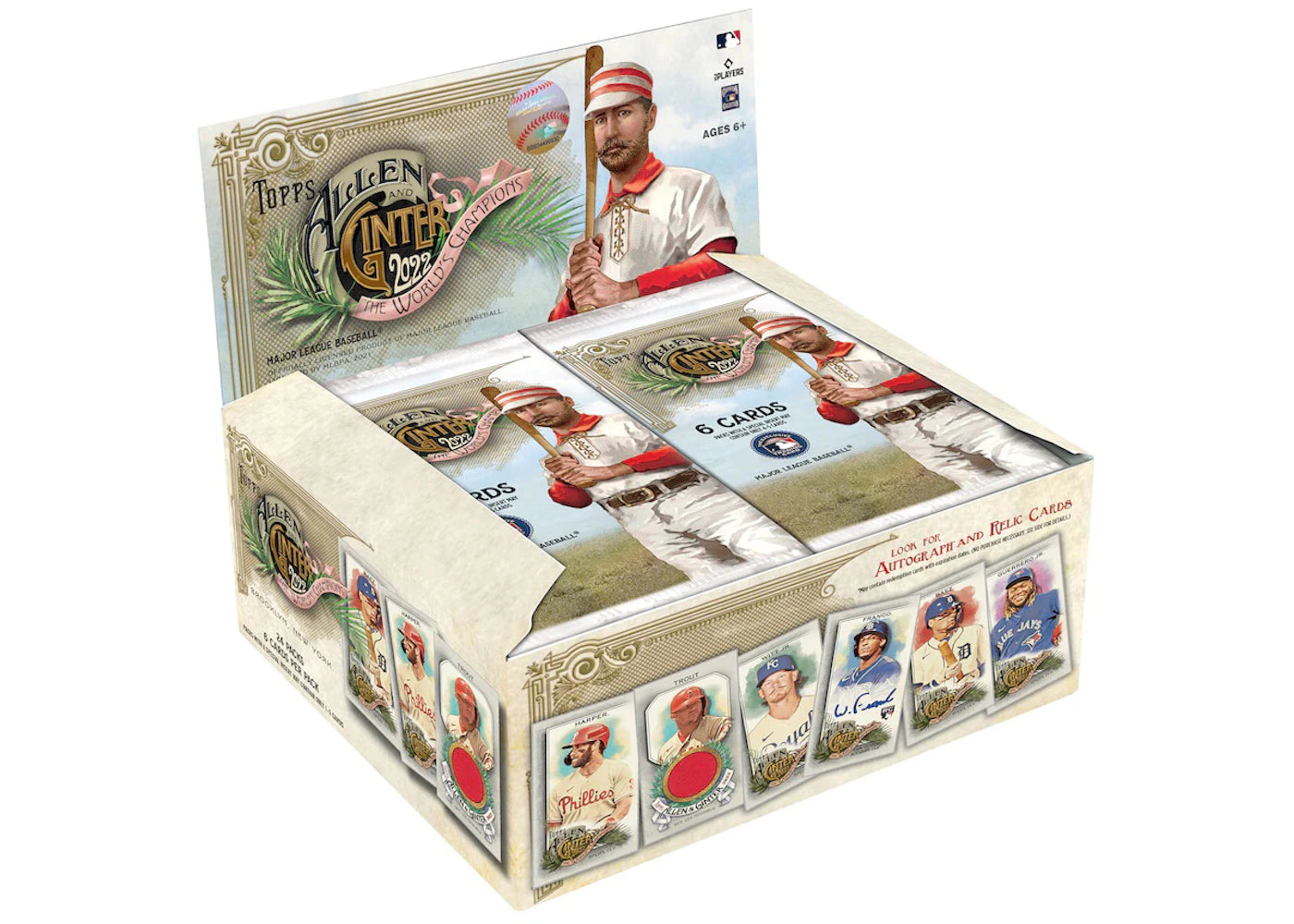 2022 Topps Allen & Ginter Baseball 24-Pack Retail Box