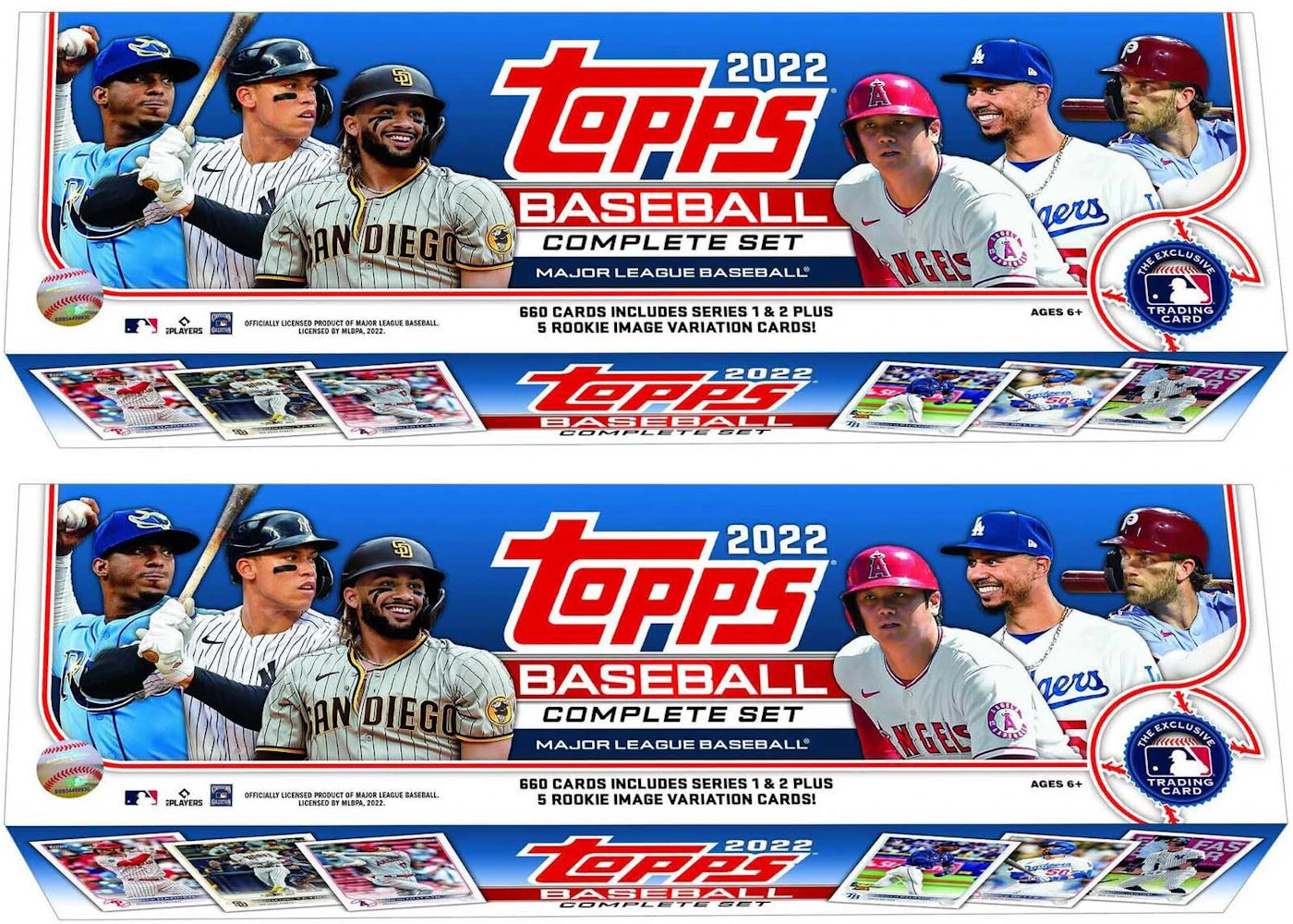 2022 Topps Baseball Complete Factory Set (Retail Blue) 2x Lot