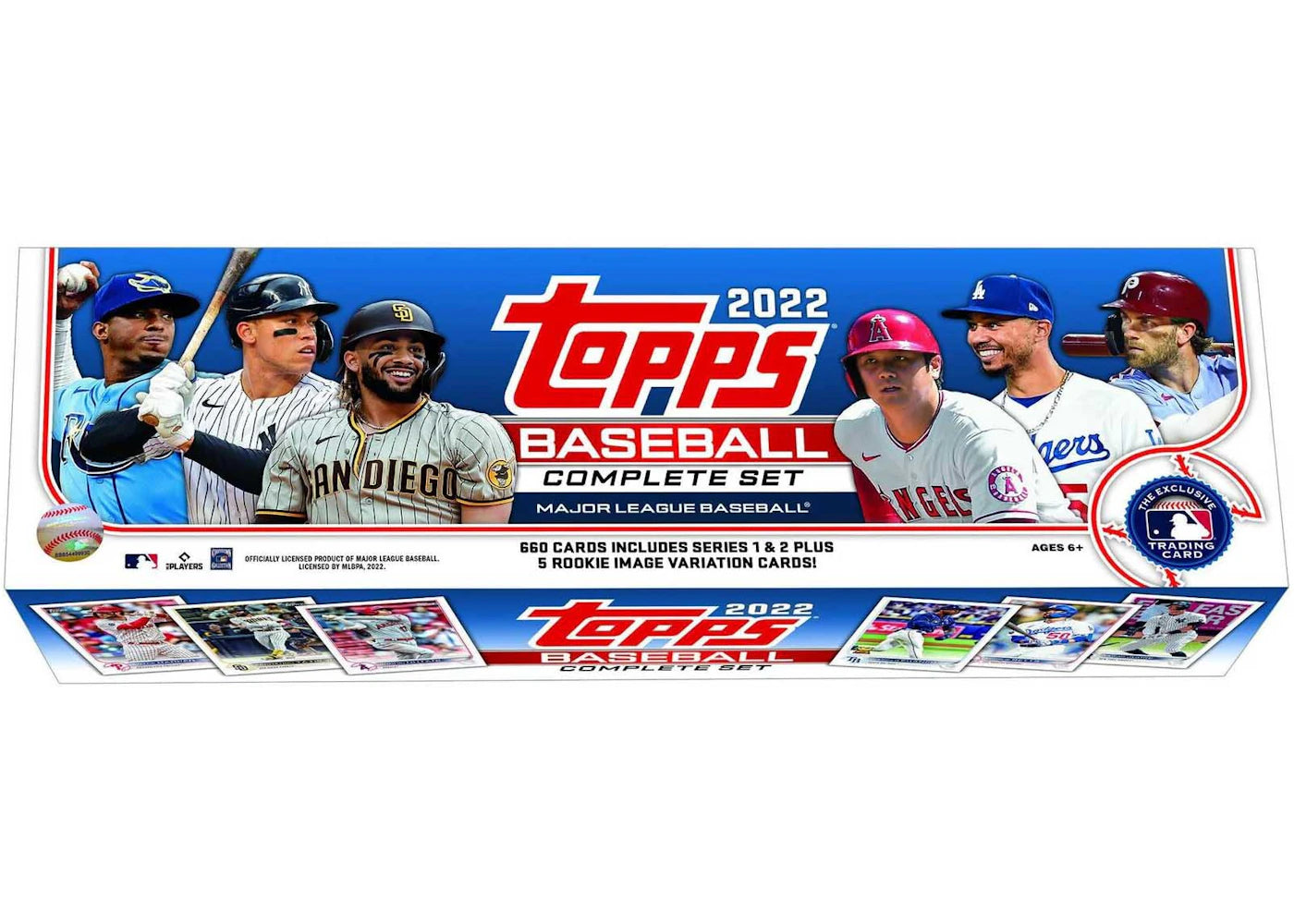2022 Topps Baseball Complete Factory Set (Retail Blue)