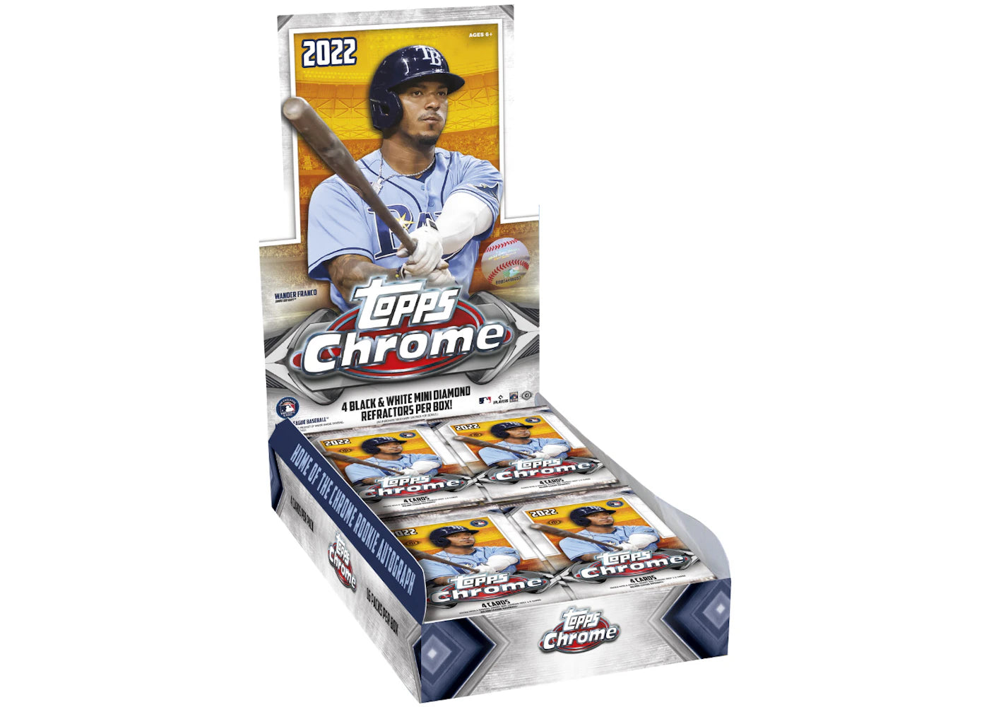 2022 Topps Chrome Baseball Hobby Lite Box