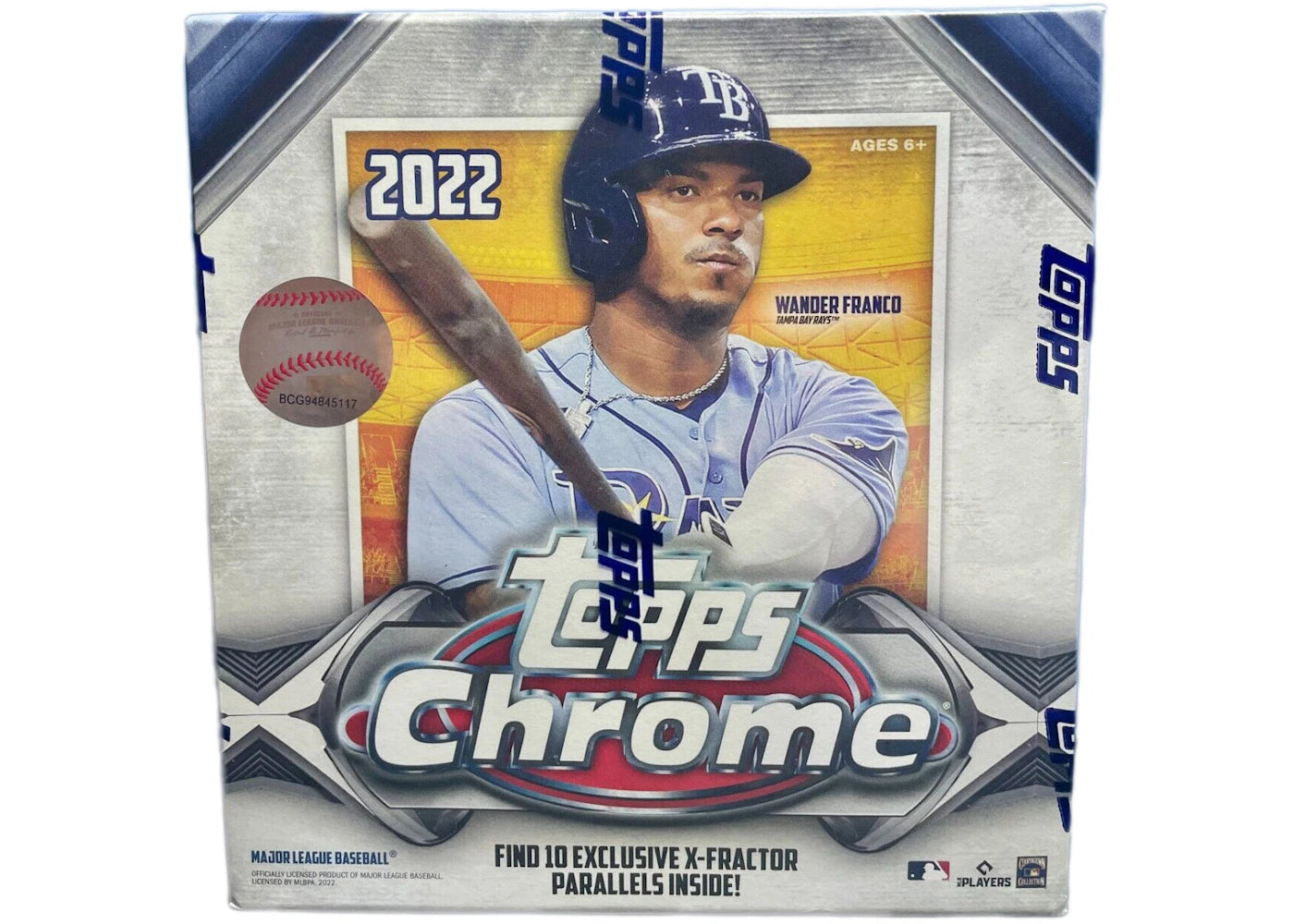 2022 Topps Chrome Baseball Mega Box