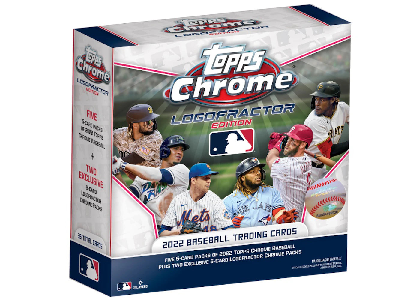 2022 Topps Chrome Logofractor Edition Baseball Box