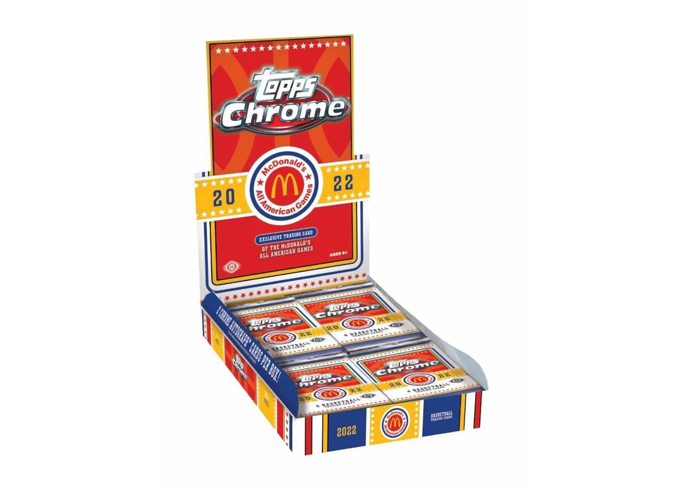 2022 Topps Chrome McDonald's Basketball Hobby Box