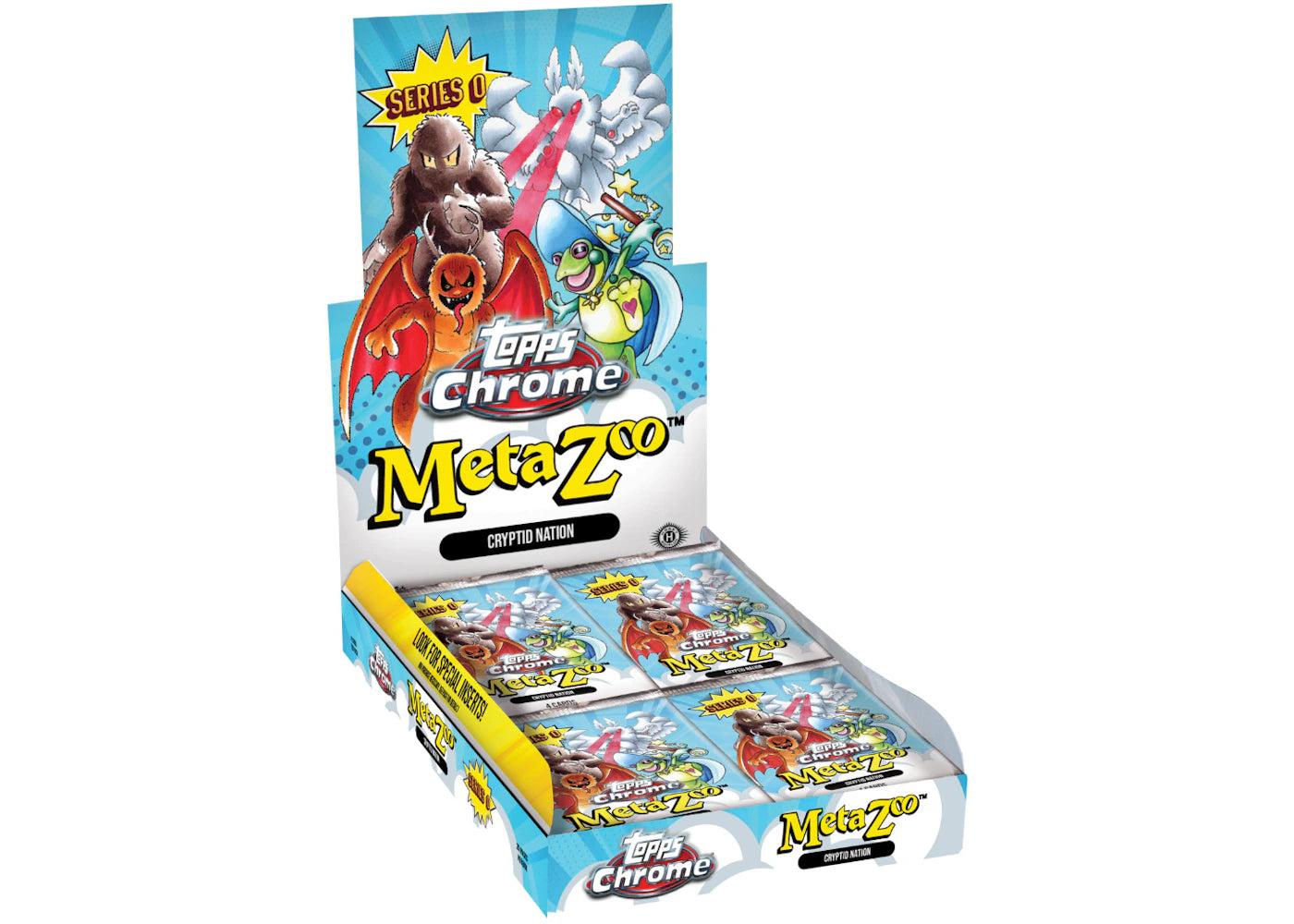 2022 Topps Chrome MetaZoo Series 0 Hobby Box